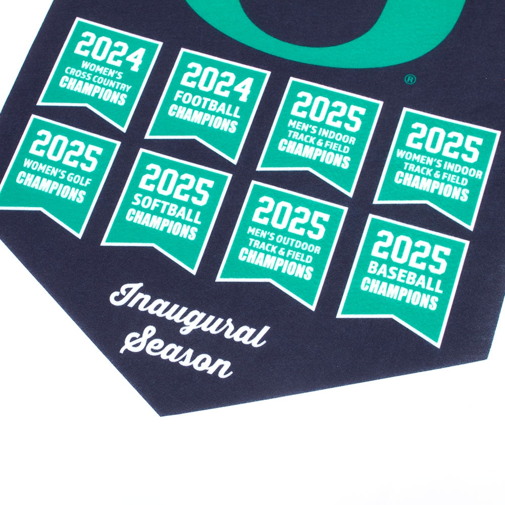 Big Ten Champs, Sewing Concepts, Black, Banners, Gifts, 15"x24", Felt, Eight Time Champions, 976741